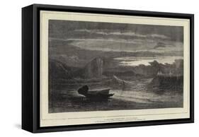 A Waif from a Missing Ship-Samuel Phillips Jackson-Framed Stretched Canvas