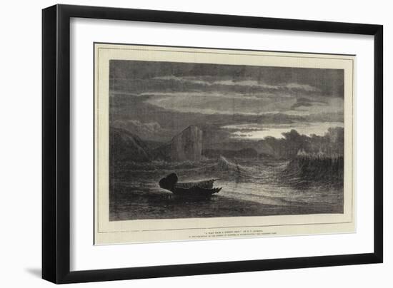 A Waif from a Missing Ship-Samuel Phillips Jackson-Framed Giclee Print