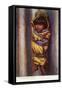 A Walapai child-Charles Marion Russell-Framed Stretched Canvas