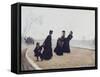 A Walk, 1874-Giuseppe De Nittis-Framed Stretched Canvas