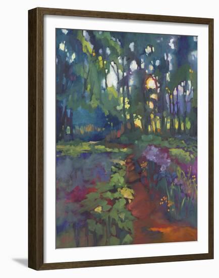 A Walk After Breakfast-Karen Mathison Schmidt-Framed Art Print