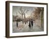 A Walk Along Maximilian Street in Munich, Germany-null-Framed Giclee Print