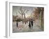 A Walk Along Maximilian Street in Munich, Germany-null-Framed Giclee Print