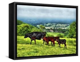 A Walk At Devils Dyke-Dorothy Berry-Lound-Framed Stretched Canvas