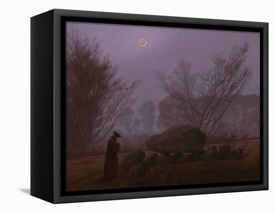 A Walk at Dusk, 1830-1835-Caspar David Friedrich-Framed Stretched Canvas