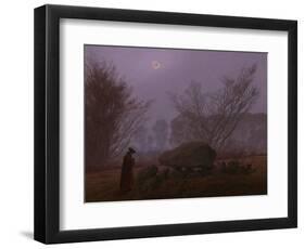 A Walk at Dusk, 1830-1835-Caspar David Friedrich-Framed Giclee Print