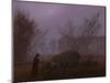 A Walk at Dusk, 1830-1835-Caspar David Friedrich-Mounted Giclee Print