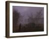 A Walk at Dusk, c.1830-5-Caspar David Friedrich-Framed Giclee Print