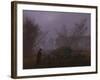 A Walk at Dusk, c.1830-5-Caspar David Friedrich-Framed Giclee Print