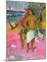 A Walk by the Sea, 1902-Paul Gauguin-Mounted Giclee Print