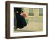 A Walk, C.1895-Félix Vallotton-Framed Giclee Print