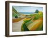 A Walk down to the Sea-Angeles M Pomata-Framed Photographic Print