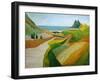 A Walk down to the Sea-Angeles M Pomata-Framed Photographic Print