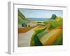 A Walk down to the Sea-Angeles M Pomata-Framed Photographic Print