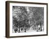 A Walk in Lincoln Park, Chicago-null-Framed Photo