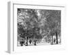 A Walk in Lincoln Park, Chicago-null-Framed Photo