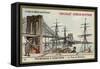 A Walk in New York - the Brooklyn Bridge-null-Framed Stretched Canvas