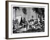 A Walk in the Arou Islands, Indonesia, 19th Century-J Moynet-Framed Giclee Print