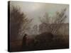 A Walk in the Mountains; Spaziergang in Der Abenddammerung-Caspar David Friedrich-Stretched Canvas