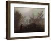 A Walk in the Mountains; Spaziergang in Der Abenddammerung-Caspar David Friedrich-Framed Giclee Print