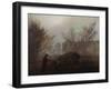 A Walk in the Mountains; Spaziergang in Der Abenddammerung-Caspar David Friedrich-Framed Giclee Print