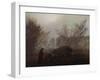 A Walk in the Mountains; Spaziergang in Der Abenddammerung-Caspar David Friedrich-Framed Giclee Print