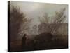 A Walk in the Mountains; Spaziergang in Der Abenddammerung-Caspar David Friedrich-Stretched Canvas