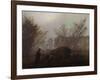 A Walk in the Mountains; Spaziergang in Der Abenddammerung-Caspar David Friedrich-Framed Giclee Print