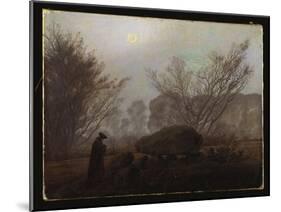 A Walk in the Mountains-Caspar David Friedrich-Mounted Giclee Print