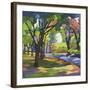 A Walk in the Park-Karen Mathison Schmidt-Framed Art Print