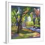 A Walk in the Park-Karen Mathison Schmidt-Framed Art Print