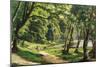 A Walk in the Park-Carsten Henrichsen-Mounted Giclee Print