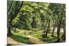 A Walk in the Park-Carsten Henrichsen-Mounted Giclee Print