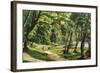 A Walk in the Park-Carsten Henrichsen-Framed Giclee Print