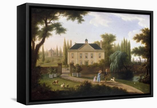 A Walk in the Park-Franz Swagers-Framed Stretched Canvas