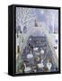A Walk in the Park-Pat Scott-Framed Stretched Canvas