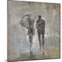A Walk in the Rain-Alexys Henry-Mounted Giclee Print