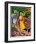 "A Walk in the Woods,"August 1, 1931-John Newton Howitt-Framed Giclee Print