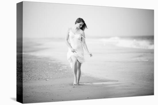 A Walk on the Beach-Jae-Stretched Canvas