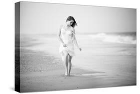 A Walk on the Beach-Jae-Stretched Canvas
