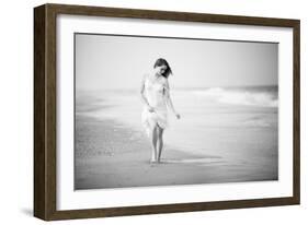 A Walk on the Beach-Jae-Framed Photographic Print