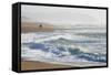 A Walk on the Beach-Lance Kuehne-Framed Stretched Canvas