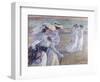 A Walk on the Beach-Theo van Rysselberghe-Framed Premium Giclee Print