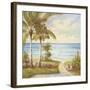 A Walk on the Shore-Marc Lucien-Framed Art Print