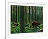 A Walk Through the Woods-null-Framed Giclee Print