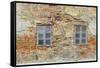 A Wall of a Large Compound in the Old Town Section of Osijek, Croatia-Mallorie Ostrowitz-Framed Stretched Canvas