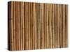 A Wall of Bamboo Stalks-null-Stretched Canvas