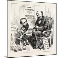 A Wall Street Marvel: Innocence at the Feet of Wickedness. U.S., 1880 1881-null-Mounted Giclee Print