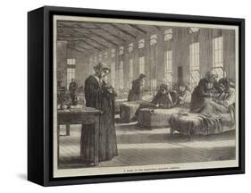 A Ward in the Hampstead Smallpox Hospital-Matthew White Ridley-Framed Stretched Canvas