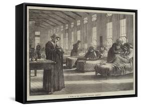 A Ward in the Hampstead Smallpox Hospital-Matthew White Ridley-Framed Stretched Canvas